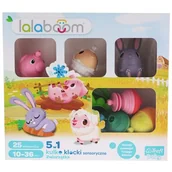 Klocki - TREFL Lalaboom Farma Kulko-klocki 25 el. - miniaturka - grafika 1