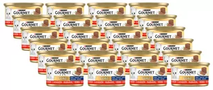 Purina Gourmet Gold mus z wołowiną 24x85g - Mokra karma dla kotów - miniaturka - grafika 1