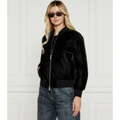 Kurtki damskie - Armani Exchange Kurtka bomber | Oversize fit - miniaturka - grafika 1