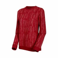 Bluzy męskie - Mammut Unisex Midlayer sweter, czerwony, xl - miniaturka - grafika 1