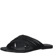 Sandały damskie - MARCO TOZZI Sandały damskie 2-27171-38 z obcasem, czarny, 38 EU - miniaturka - grafika 1