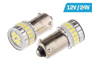 Żarówka VISION H21W BAY9s 12/24V 18x SMD LED, nonpolar, CANBUS, biała, 2 szt. - Żarówki samochodowe - miniaturka - grafika 1