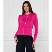 Swetry damskie - POLO RALPH LAUREN Kardigan | Slim Fit - miniaturka - grafika 1