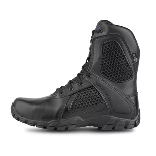 Bates - Buty taktyczne Shock 8'' Side Zip - Czarne - E07008 - Odzież taktyczna i umundurowanie - miniaturka - grafika 4