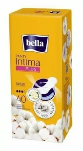 Bella Wkładki higieniczne Panty Intima Plus Large 40 szt. - Wkładki higieniczne - miniaturka - grafika 1