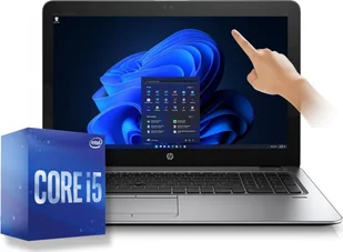 Laptop HP Elitebook 850 G3 i5-6300U 16GB 512GB 15,6" Dotykowy FHD Windows 11 Pro Biznesowy Ultrabook - Elektronika OUTLET - miniaturka - grafika 1
