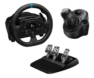 Kontrolery gier na PC - Logitech G923 + Shifter PS5/PS4/PC - miniaturka - grafika 1