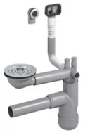 Syfony - Syfon zlewozmywakowy Flexloc Pro 1-komorowy 90 mm - miniaturka - grafika 1