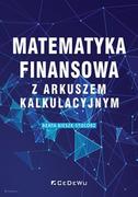 E-booki - biznes i ekonomia - Matematyka finansowa z arkuszem kalkulacyjnym Nowa - miniaturka - grafika 1