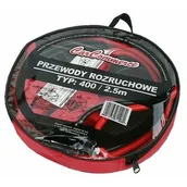 Kable rozruchowe - Przewody rozruchowe 400 / 2.5 m w praktycznej torbie zamykanej na suwakK - miniaturka - grafika 1