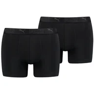 Majtki męskie - Męskie bokserki Puma Sport Microfiber Boxers 2P Rozmiar: L / Kolor: czarny - miniaturka - grafika 1