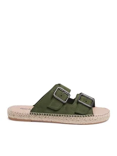 QUAZI Espadryle QZ-63-04-000623 Zielony - Espadryle męskie - miniaturka - grafika 1