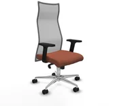 Fotele i krzesła biurowe - Krzesło Biurowe Piqueras y Crespo B2D086N Brązowy - miniaturka - grafika 1