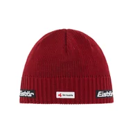 Czapki damskie - Czapka zimowa z wełną merino Eisbar Trop MU SKA burgundy - ONE SIZE - miniaturka - grafika 1