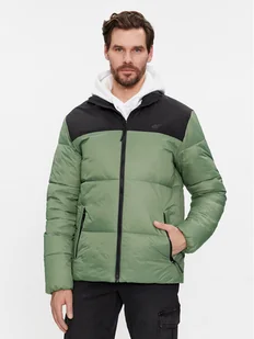 4F Kurtka zimowa 4FWAW23TDJAM348 Khaki Regular Fit - Kurtki męskie - miniaturka - grafika 1