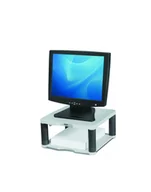 Akcesoria do monitorów - Fellowes Podstawa pod monitor z półką szara 91717-70 - miniaturka - grafika 1