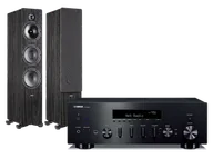 Zestawy stereo - Yamaha R-N600A (czarny) + Tesi 661 (czarny) - miniaturka - grafika 1