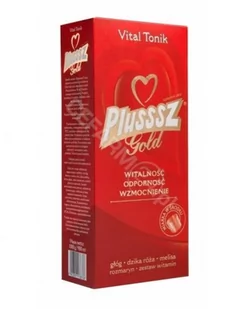 PLUSSSZ Plusssz Gold Vital Tonik 900 ml - Witaminy i minerały - miniaturka - grafika 1