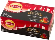 Herbata - Lipton English Breakfast herbata czarna 50 torebek 100g - miniaturka - grafika 1