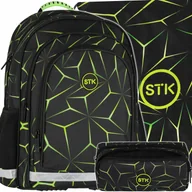 Plecaki worki - Zestaw Plecak Szkolny Dla Chłopca Do Klasy 1 3 3D Quake Piórnik Worek - miniaturka - grafika 1