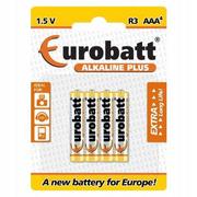 Baterie i akcesoria - Eurobatt 4x Bateria alkaliczna Eurobatt LR03 1,5V AAA R3 0906 - miniaturka - grafika 1