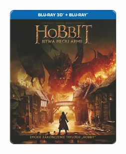 GALAPAGOS Hobbit: Bitwa Pięciu Armii 3D. Wydanie rozszerzone (5BD) (steelbook) - Science-fiction Blu-Ray - miniaturka - grafika 1