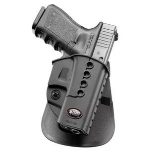 Fobus - Kabura Glock 17, 19, 19X, 22, 23, 31, 32, 34, 35, 45 - Płetwa Standard - Prawa - GL-2 ND - Odzież taktyczna i umundurowanie - miniaturka - grafika 1
