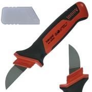 Nożyce i noże - HAUPA nóż do kabli 1000 V 50 200000 - miniaturka - grafika 1
