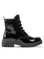 Buty dla dziewczynek - Geox Trapery J Casey G. G J9420G 000HH C9999 S Czarny - miniaturka - grafika 1