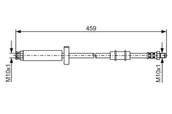 Przewody hamulcowe - Przewód hamulcowy elastyczny Bosch 1 987 476 462 - miniaturka - grafika 1
