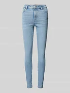 Spodnie damskie - Jeansy o kroju skinny fit z mieszanki bawełny model ‘DANA’ - miniaturka - grafika 1