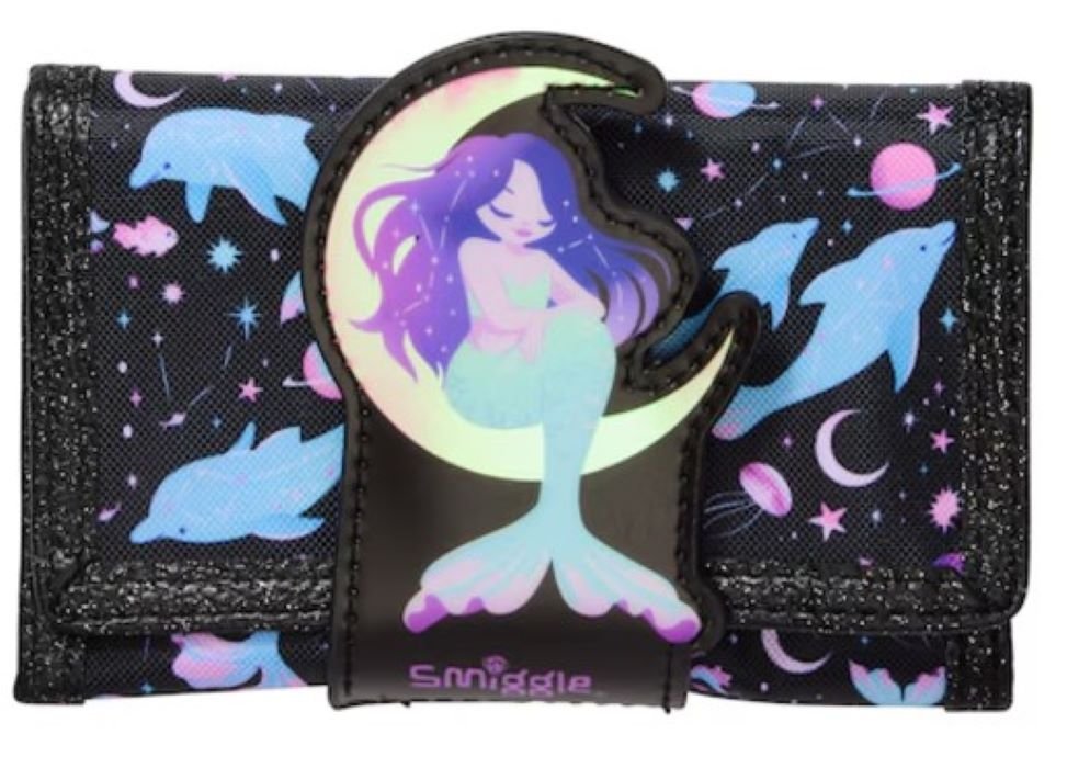 Smiggle- portfel syrenka z delfinami