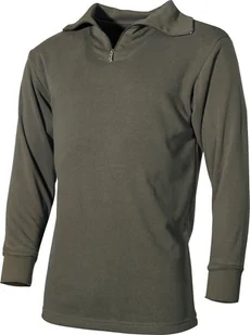 MFH KOSZULKA PLUSZOWA Z GOLFEM BUNDESWEHRY OLIV XL - Koszulki męskie - miniaturka - grafika 1