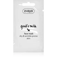 Maseczki do twarzy - Ziaja Goats Milk maseczka do skóry suchej 7 ml - miniaturka - grafika 1