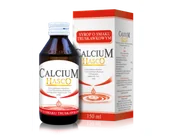 Witaminy i minerały - Hasco-Lek HASCO CALCIUM Syrop o smaku truskawkowym - 150 ml - miniaturka - grafika 1