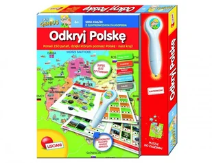 Lisciani Giochi I&#039;m a genius Odkryj Polskę  ! - Mały naukowiec - miniaturka - grafika 1