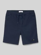 Spodnie i spodenki dla chłopców - Szorty z dzianiny dresowej z wpuszczanymi kieszeniami model ‘KMRYAN’ - miniaturka - grafika 1