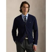 Swetry męskie - POLO RALPH LAUREN Wełniany kardigan | Regular Fit | z dodatkiem kaszmiru - miniaturka - grafika 1