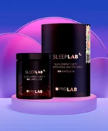 Suplementy diety - SleepLAB Sen Wspomaga jakość snu PROLAB Premium - miniaturka - grafika 1