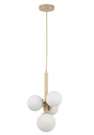 Lampy sufitowe - Perla lampa wisząca 4xG9 złota/biała 33606 - miniaturka - grafika 1