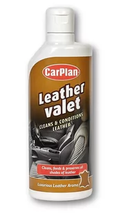 CarPlan Leather Valet Krem do tapicerki skórzanej - Mleczko - 600ml - Kosmetyki samochodowe - miniaturka - grafika 1