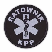 Odzież robocza - Emblemat Odblaskowy Ratownik Kpp Na Rzepie 8,5 Cm - miniaturka - grafika 1
