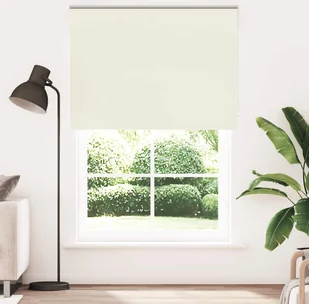 Roleta zaciemniająca Off White 150x230 cm Szerokość tkaniny - Rolety - miniaturka - grafika 1