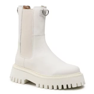 Botki damskie - Bronx Trapery 47268-AA Off White 05 - grafika 1