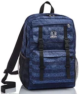 Plecaki - Duffy plecak z plecakiem, Stripes, Niebieski, Podwójny przedział, Szkoła & Rekreacyjny, Niebieski, Taglia unica, szkoła i wypoczynek, Niebieski, One Size, Szkoła i wypoczy - miniaturka - grafika 1