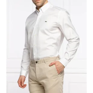 Lacoste Koszula Slim Fit - Koszule męskie - miniaturka - grafika 1
