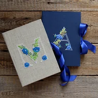 Notesy i bloczki - Notes haftowany personalizowany - miniaturka - grafika 1