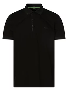 BOSS Green - Męska koszulka polo  Paddy Mirror, czarny - Koszulki męskie - miniaturka - grafika 1