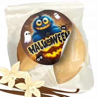 CIASTECZKO Z WRÓŻBĄ Halloween Magia Przeznaczenia Zabawa dla Dzieci 1 szt - Pieczywo chrupkie - miniaturka - grafika 1