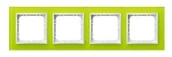 Klawisze i ramki - Ospel Impresja szkło limonka ramka R-4YGC/60/00 R-4YGC/60/00 - miniaturka - grafika 1